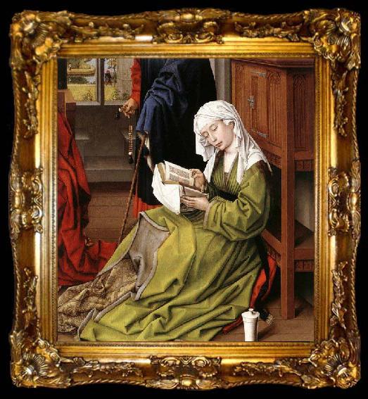 framed  WEYDEN, Rogier van der The Magdalene Reading, ta009-2